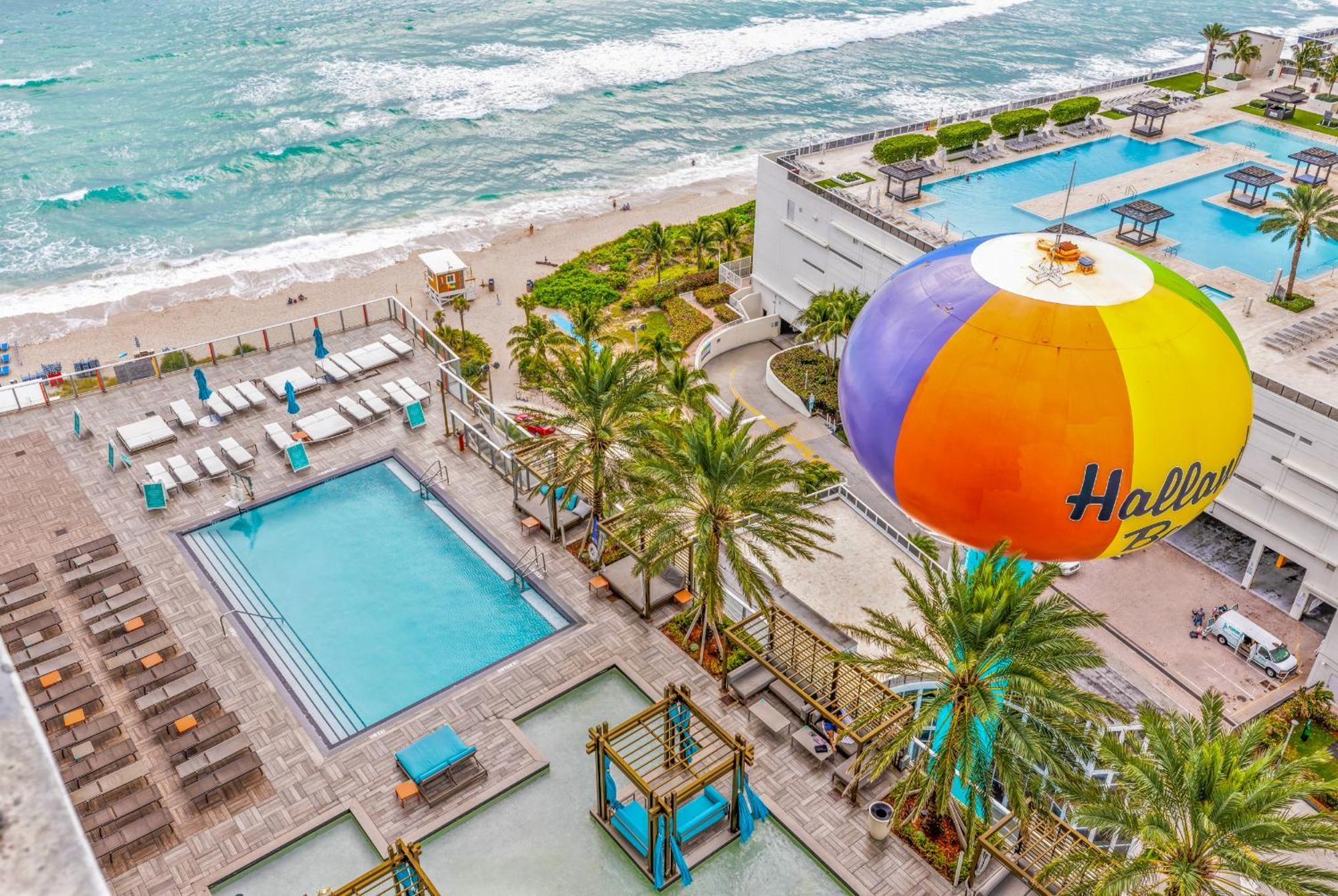 Wake Up To The Sound Of Waves In A Stylish Condo In A Luxury Resort 好莱坞 外观 照片