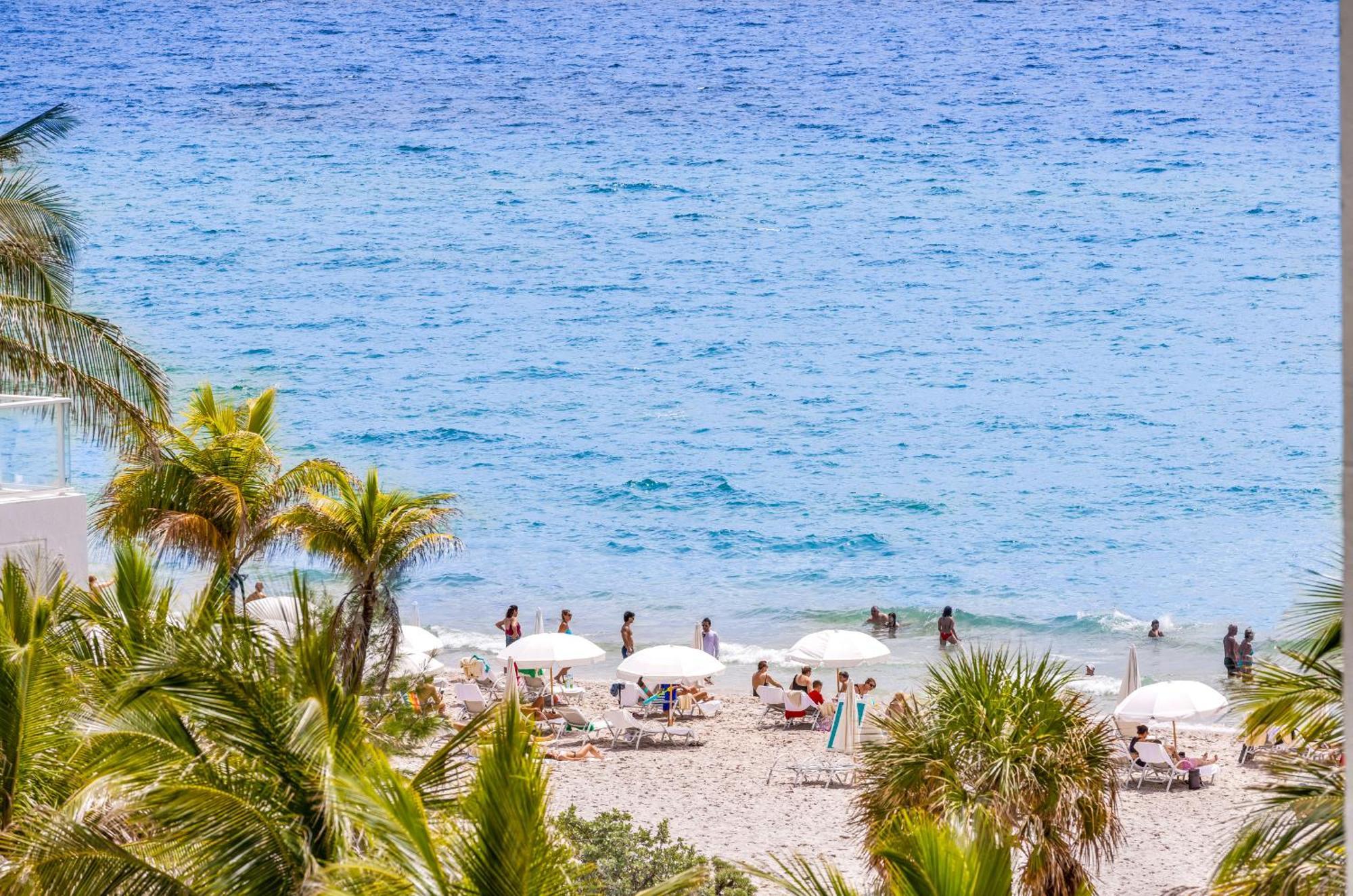 Wake Up To The Sound Of Waves In A Stylish Condo In A Luxury Resort 好莱坞 外观 照片